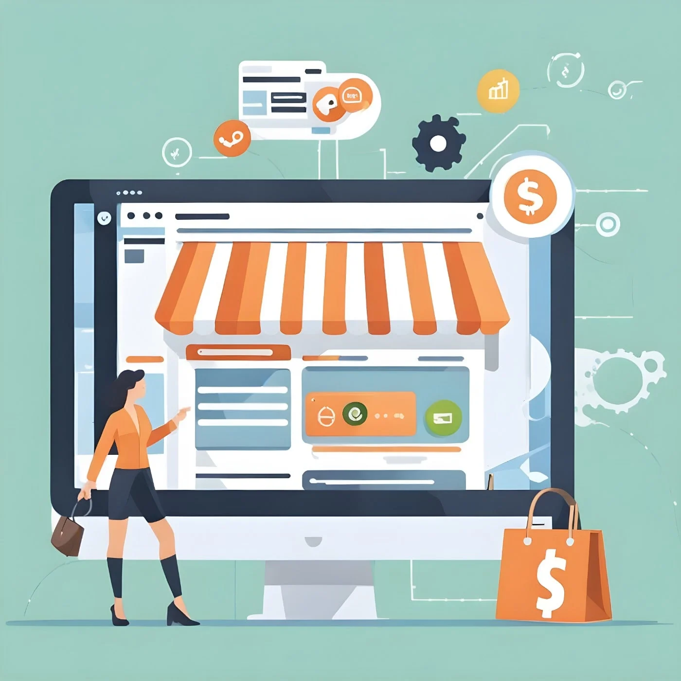 Shopify store traffic generation